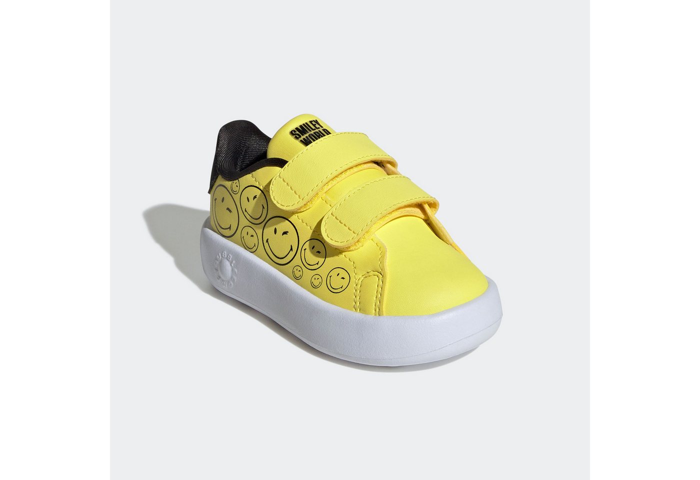 adidas Sportswear ADVANTAGE SMILEY CF I Klettschuh Design auf den Spuren des adidas Stan Smith, für Kinder