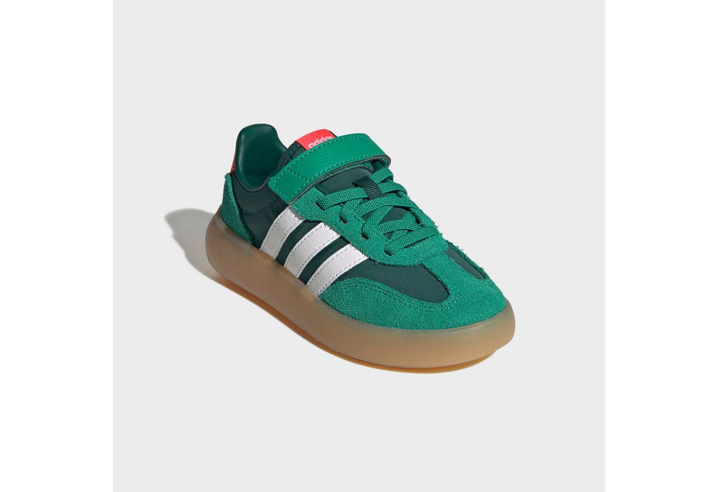 adidas Sportswear BARREDA DECODE KIDS Sneaker inspiriert vom Design des Handball Spezial, für Kinder & Jugendliche (grün/weiß/rot)