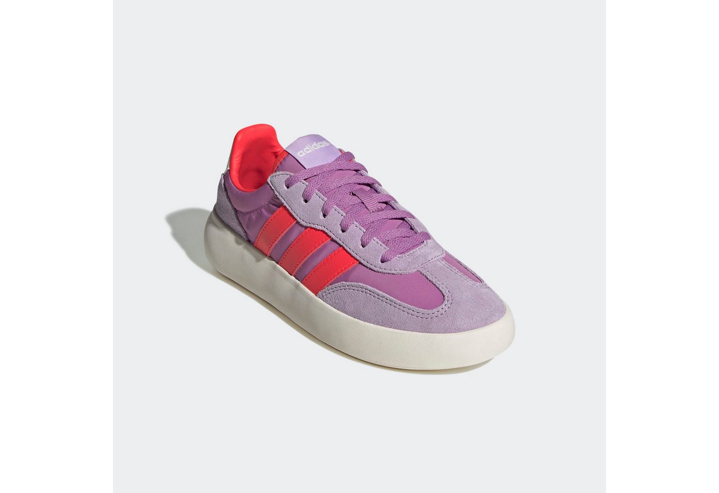 adidas Sportswear BARREDA DECODE KINDER Sneaker Design auf den Spuren des adidas Handball Spezial, für Kinder (lila/rot)