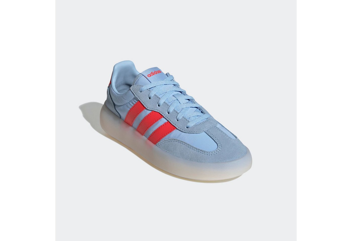 adidas Sportswear BARREDA DECODE KINDER Sneaker Design auf den Spuren des adidas Handball Spezial, für Kinder (rot/weiß)