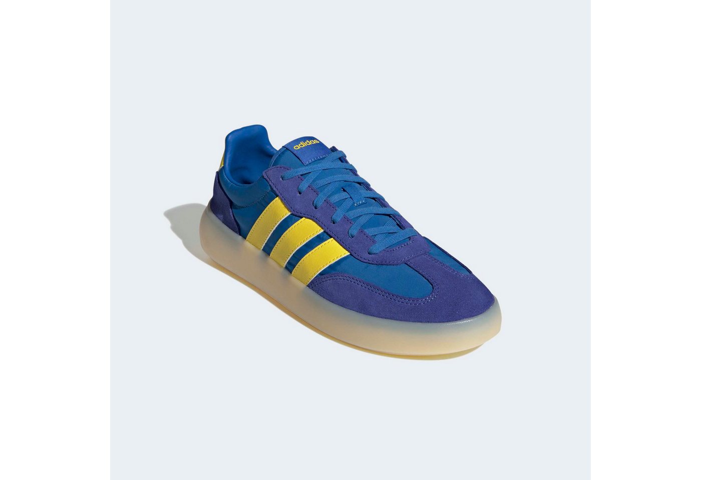 adidas Sportswear BARREDA DECODE Sneaker inspiriert vom Design des adidas Handball Spezial (gelb/blau)