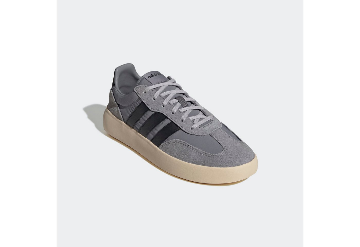 adidas Sportswear BARREDA DECODE Sneaker inspiriert vom Design des adidas Handball Spezial (grau/schwarz)