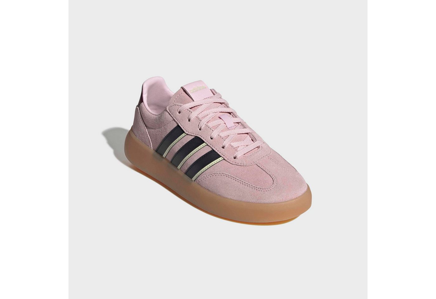 adidas Sportswear BARREDA DECODE Sneaker inspiriert vom Design des adidas handball spezial (rosa/schwarz/weiß)