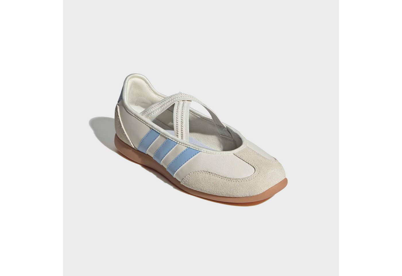 adidas Sportswear BARREDA MARY JANE Sneaker Ballerinas (weiß/blau)
