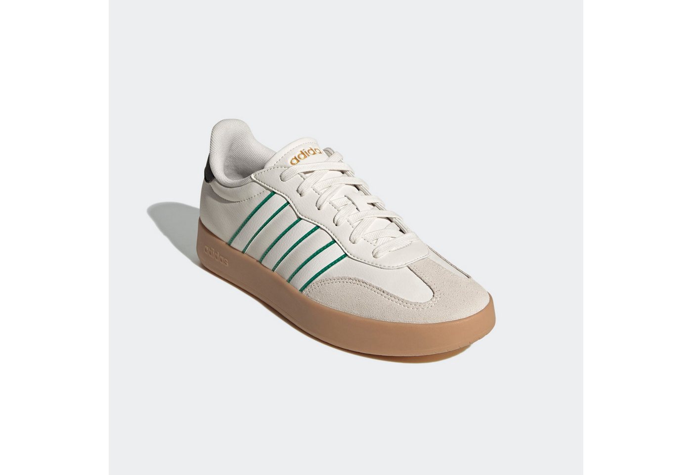 adidas Sportswear BARREDA Sneaker inspiriert vom Design des adidas Handball Spezial (weiß/grün)
