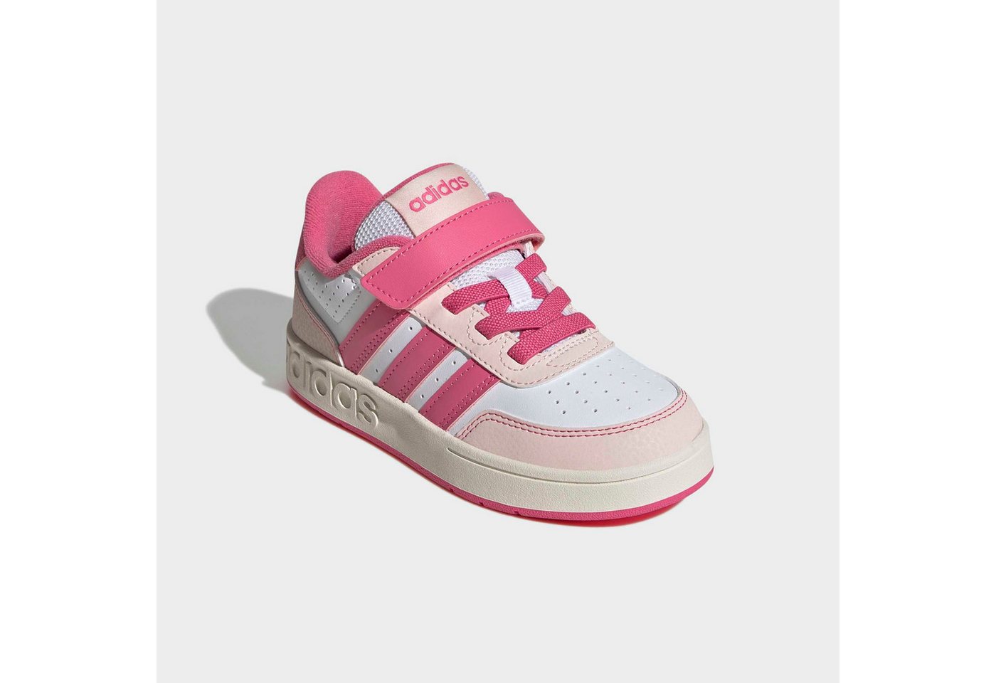 adidas Sportswear BREAKBASE KIDS Sneaker für Kinder & Jugendliche (weiß/rosa)