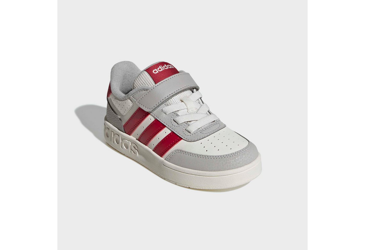 adidas Sportswear BREAKBASE KIDS Sneaker für Kinder & Jugendliche (weiß/rot/grau)