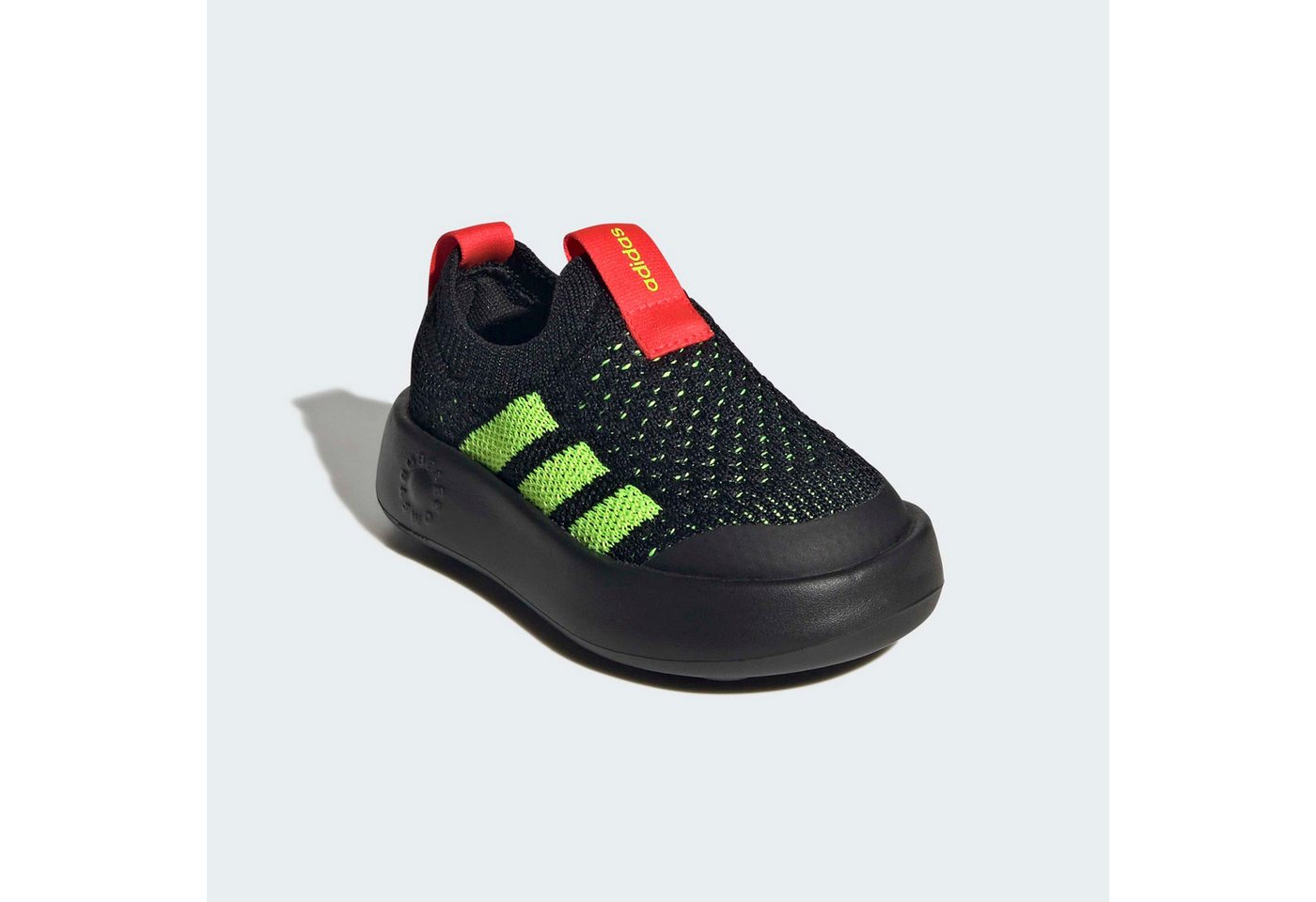 adidas Sportswear BUBBLECOMFY KIDS Slip-On Sneaker für Kinder (schwarz/rot)