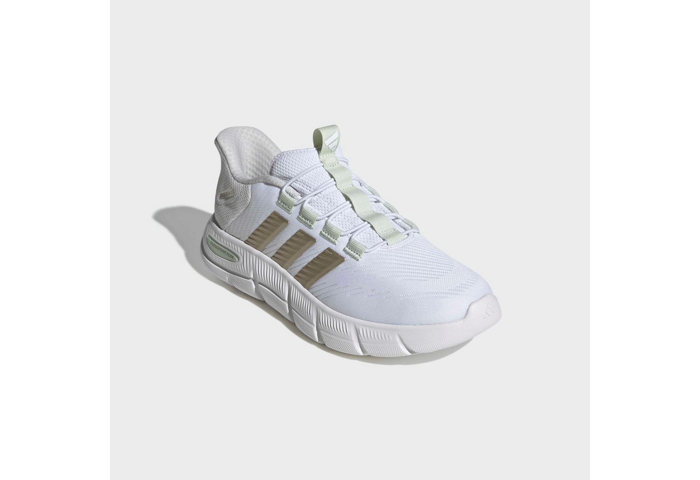 adidas Sportswear CLOUDFOAM FLEX RAPIDFIT Walkingschuh mit Leo Muster (weiß/grün)