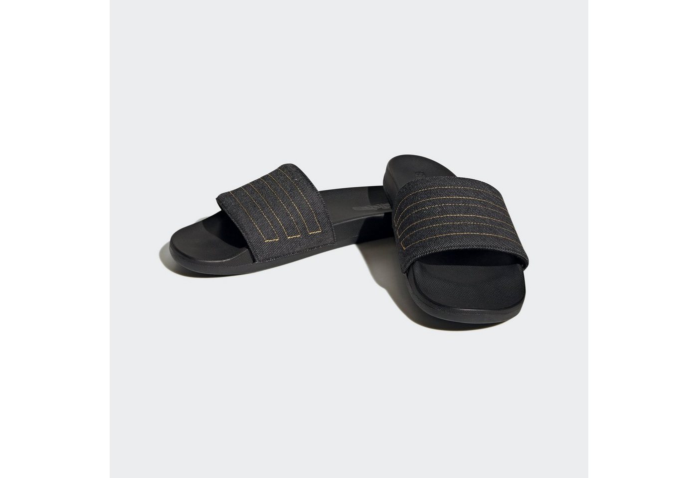 adidas Sportswear COMFORT ADILETTE Badesandale (schwarz)