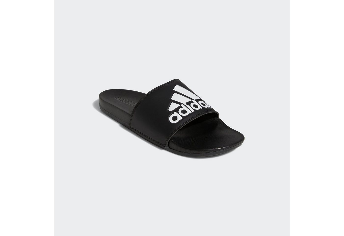 adidas Sportswear COMFORT ADILETTE Badesandale (schwarz/weiß)