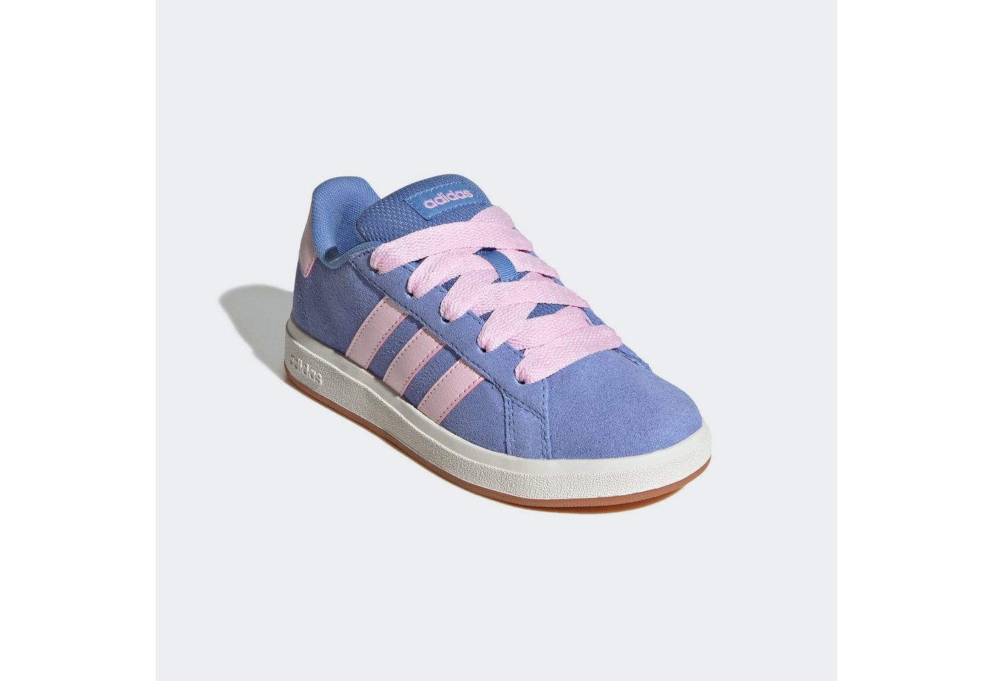 adidas Sportswear GRAND COURT 00S Sneaker Design auf den Spuren des adidas Superstar, für Kinder (blau/rosa/weiß)