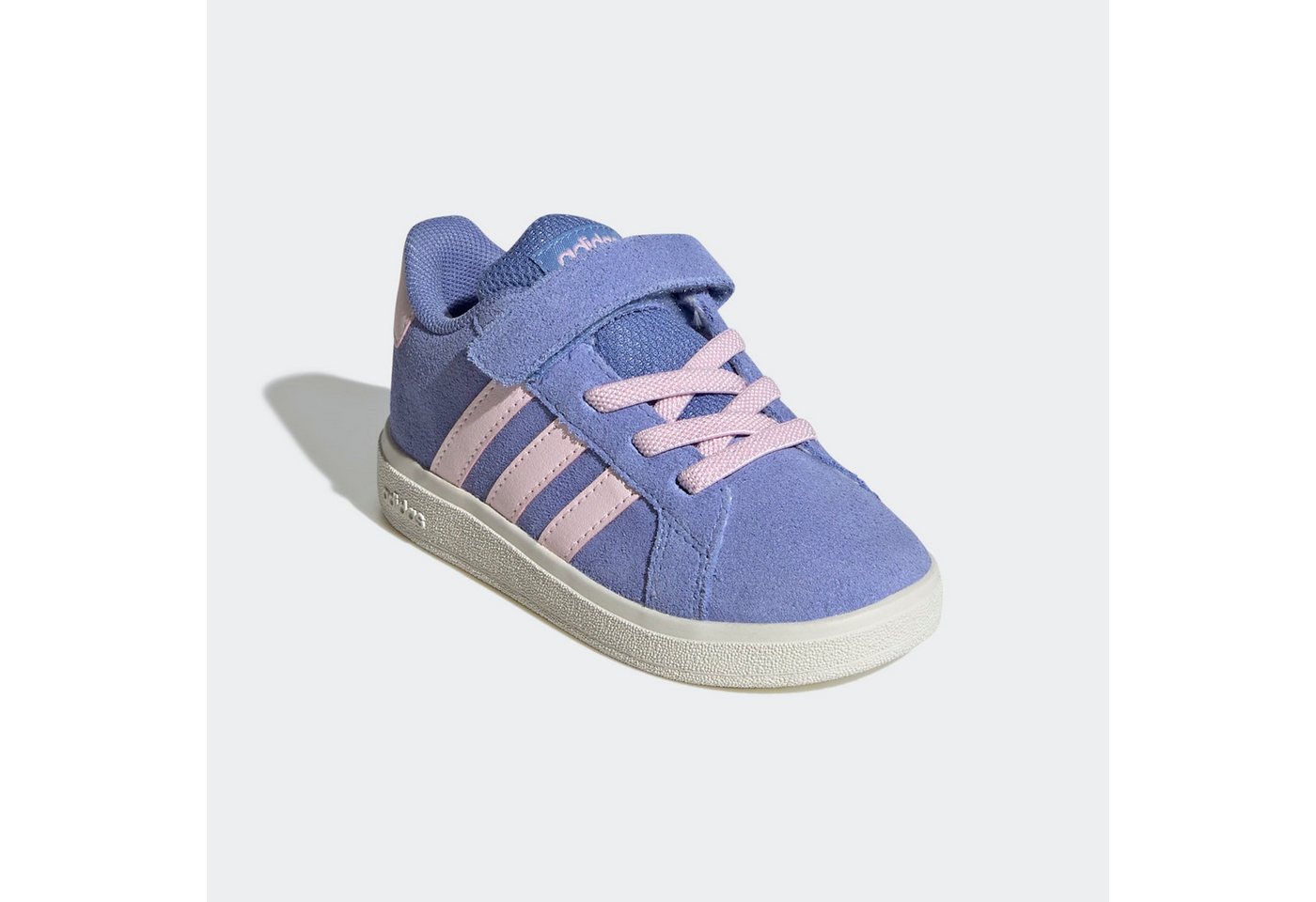 adidas Sportswear GRAND COURT 2.0 KIDS Sneaker Design auf den Spuren des adidas Campus 00 (blau/rosa/weiß)