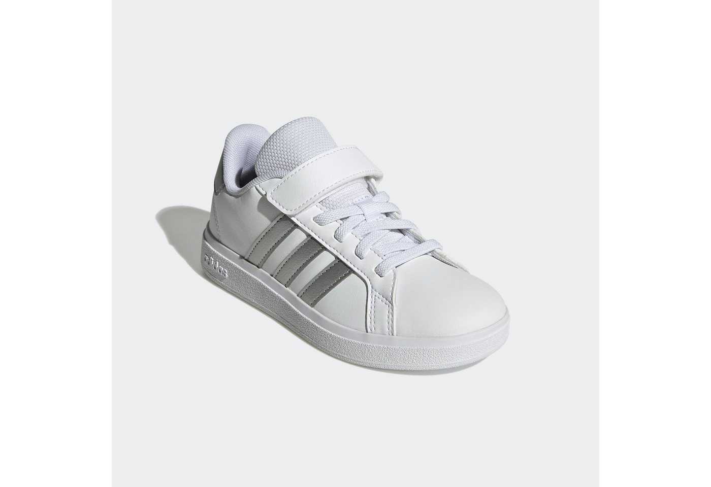 adidas Sportswear GRAND COURT 2.0 KIDS Sneaker Design auf den Spuren des adidas Superstar, für Kinder (weiß/silber)