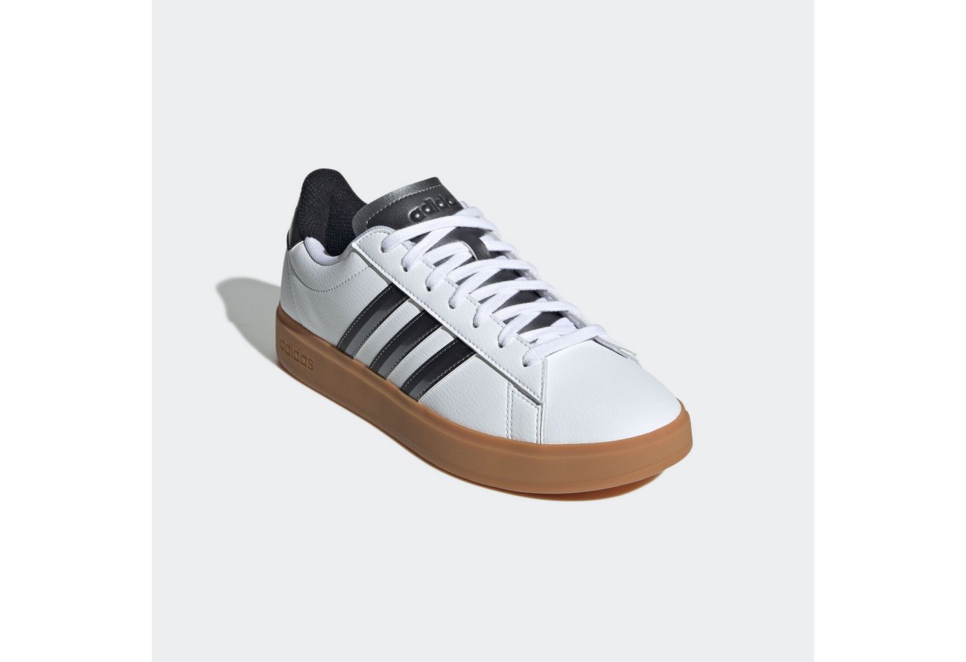 adidas Sportswear GRAND COURT 2.0 Sneaker Design auf den Spuren des adidas Superstar (rosa/schwarz)