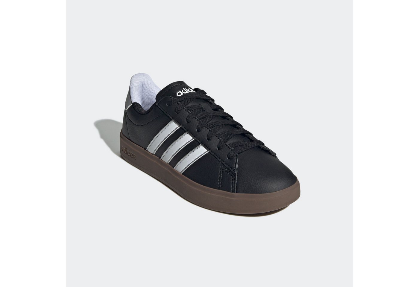adidas Sportswear GRAND COURT 2.0 Sneaker Design auf den Spuren des adidas Superstar (schwarz/weiß/silber)