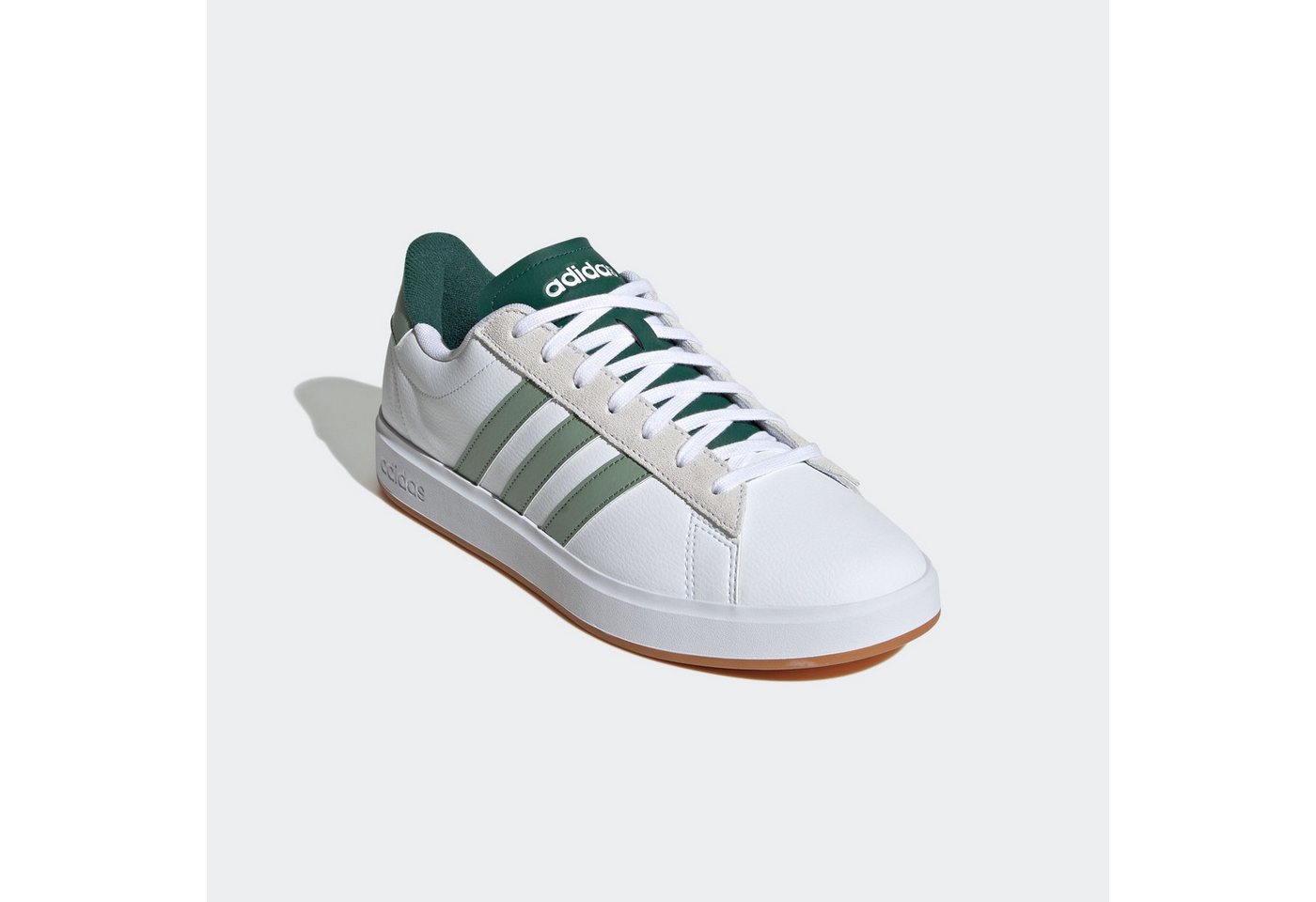 adidas Sportswear GRAND COURT 2.0 Sneaker Design auf den Spuren des adidas Superstar (weiß/grün)