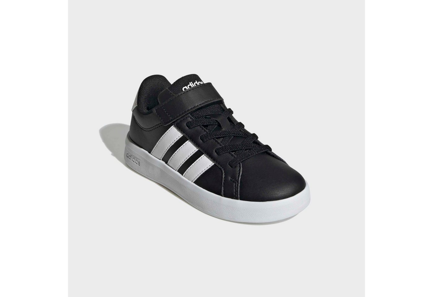 adidas Sportswear GRAND COURT 3.0 FÜR KINDER Sneaker mit Klettverschluss, für Kinder (schwarz/weiß)