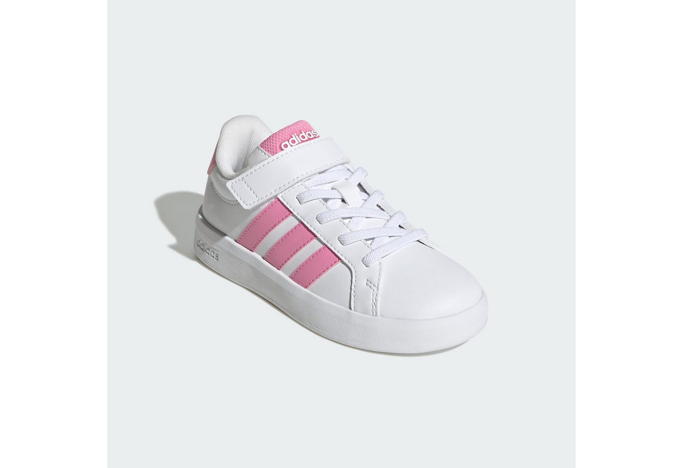 adidas Sportswear GRAND COURT 3.0 SCHUHE FÜR KINDER Schnürschuh (1-tlg) (weiß/rosa)