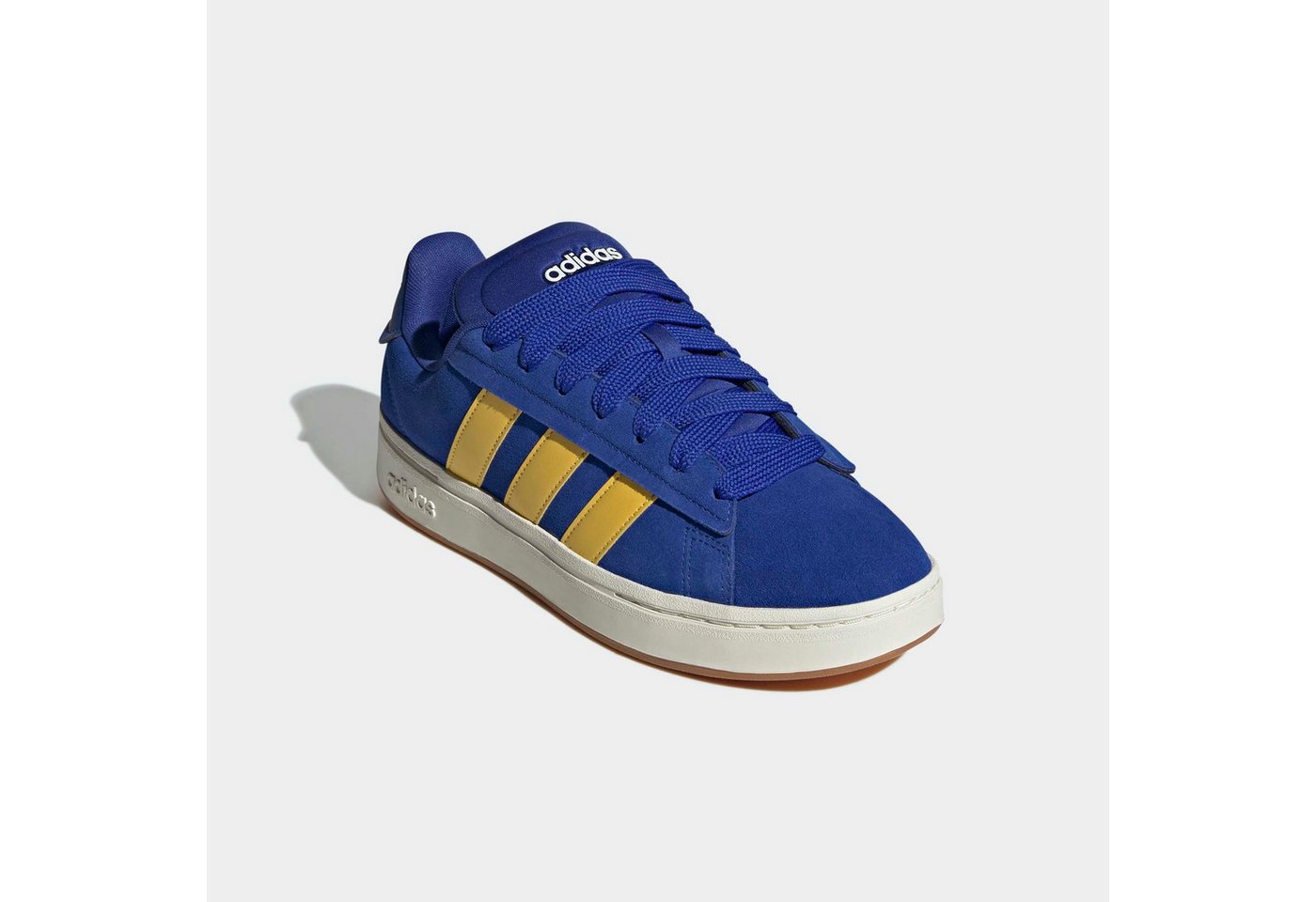 adidas Sportswear GRAND COURT ALPHA Sneaker Design inspiriert vom adidas Campus 00 (blau/gelb/weiß)