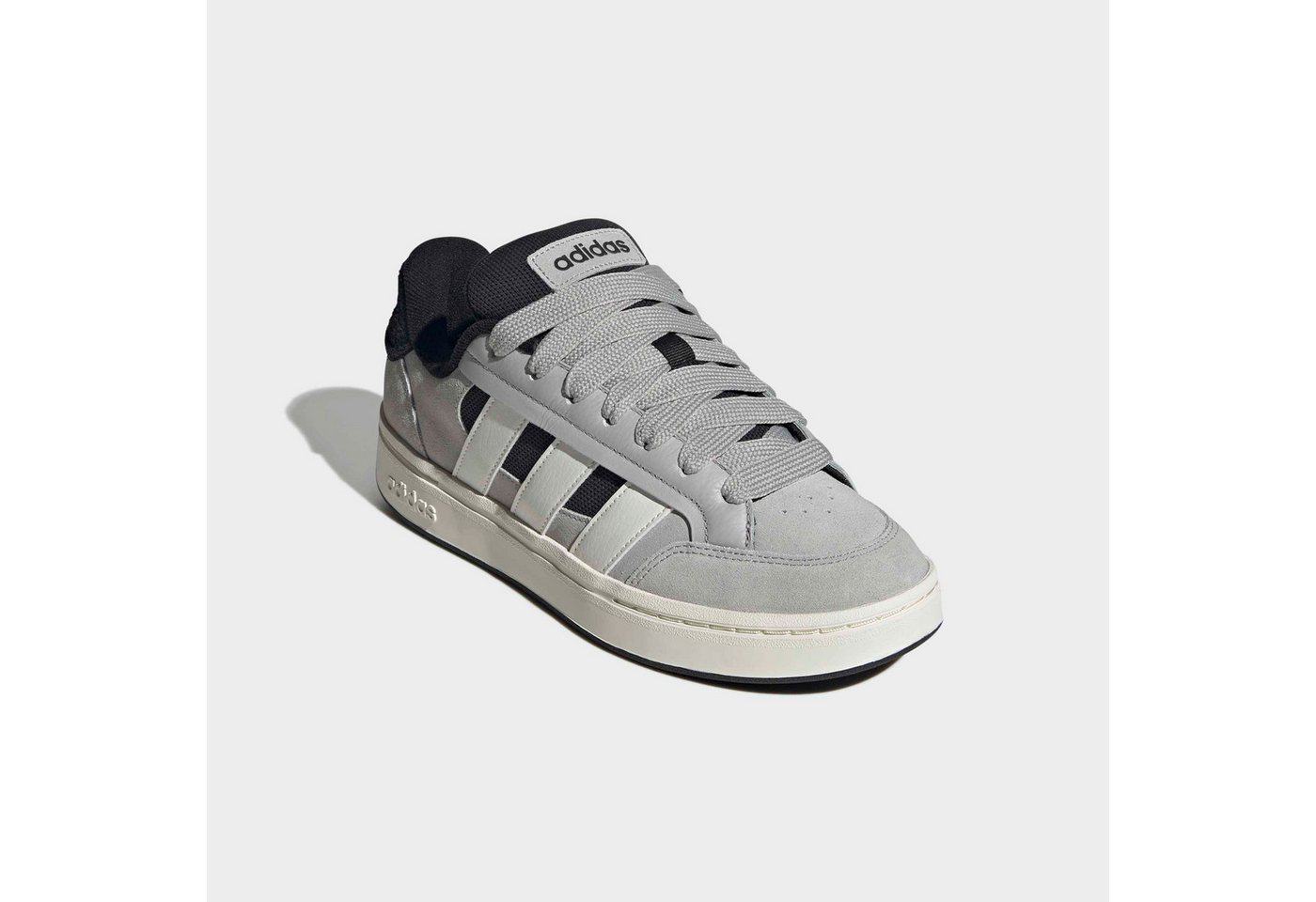 adidas Sportswear GRAND COURT ALPHA Sneaker inspiriert vom Design des adidas campus 00 (grau/weiß/schwarz)