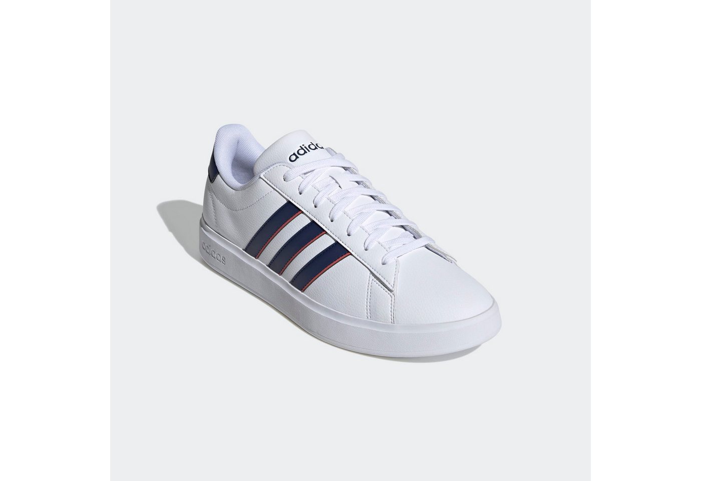 adidas Sportswear GRAND COURT CLOUDFOAM COMFORT Sneaker Design auf den Spuren des adidas Superstar (weiß/blau)