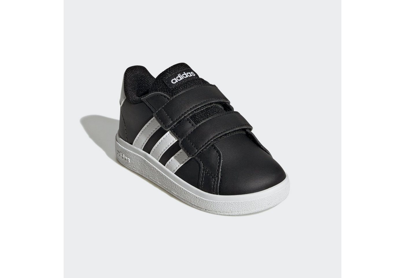 adidas Sportswear GRAND COURT LIFESTYLE HOOK AND LOOP Sneaker für Kinder, Design auf den Spuren des adidas Superstar