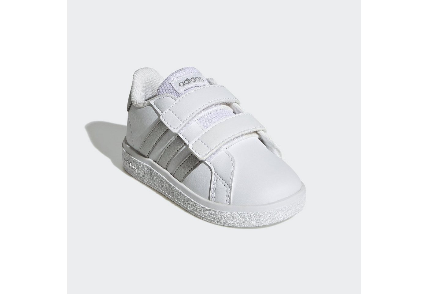 adidas Sportswear GRAND COURT LIFESTYLE HOOK AND LOOP Sneaker für Kinder, Design auf den Spuren des adidas Superstar