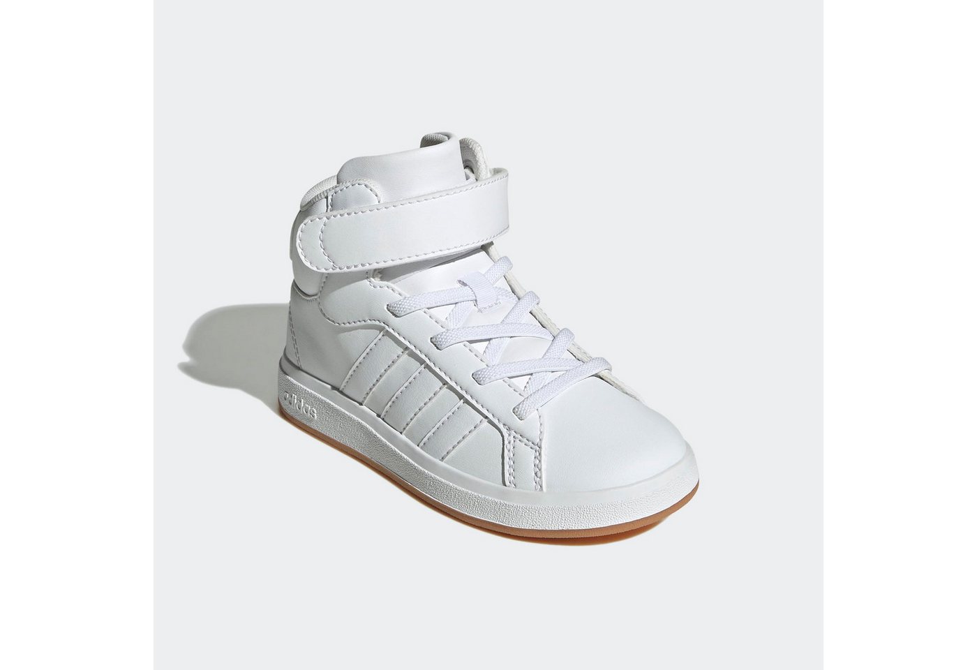 adidas Sportswear GRAND COURT MID K Sneaker für Kinder (FTWWHT/FTWWHT/GREONE)