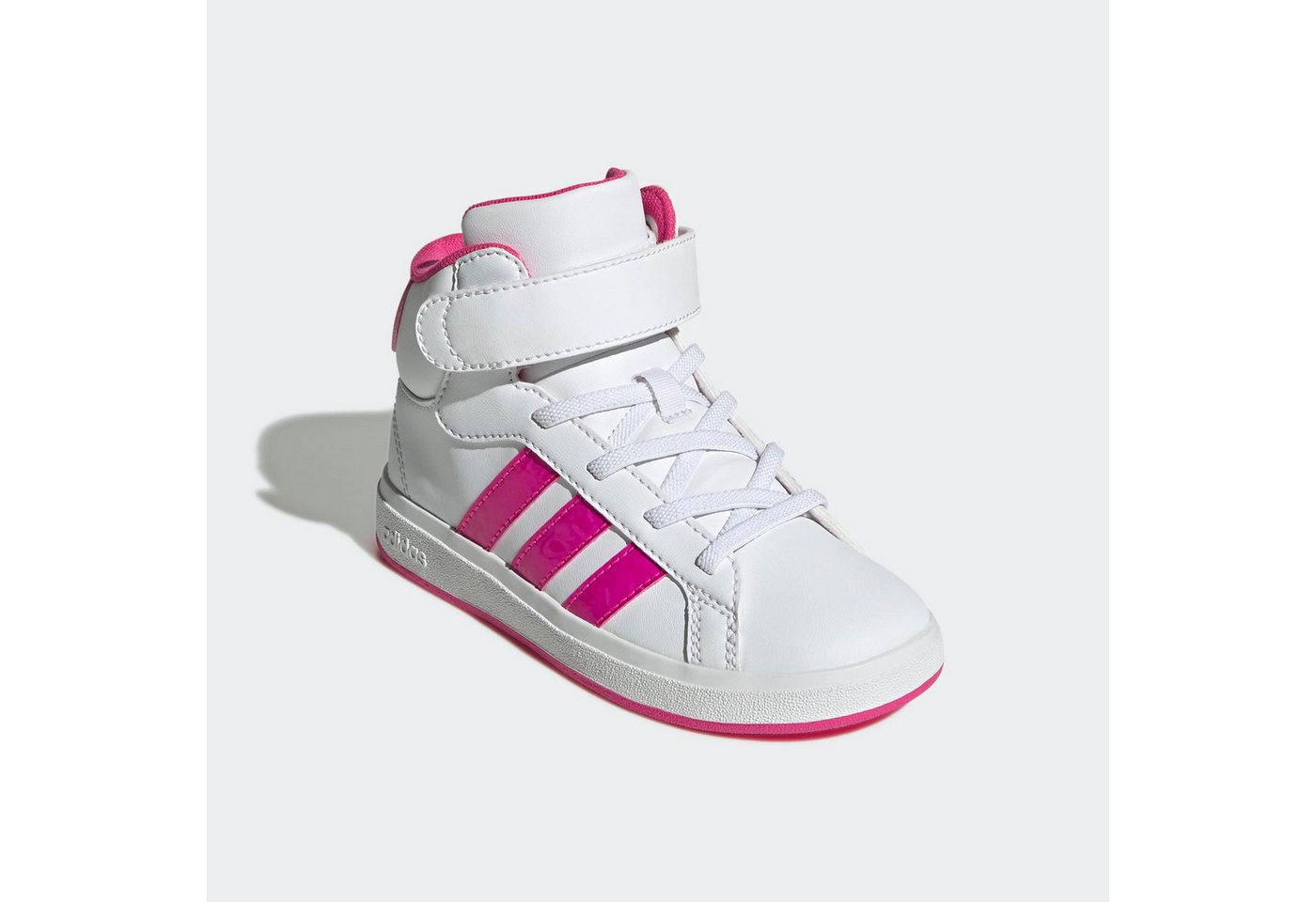 adidas Sportswear GRAND COURT MID K Sneaker für Kinder (FTWWHT/SHOPNK/GRETWO)