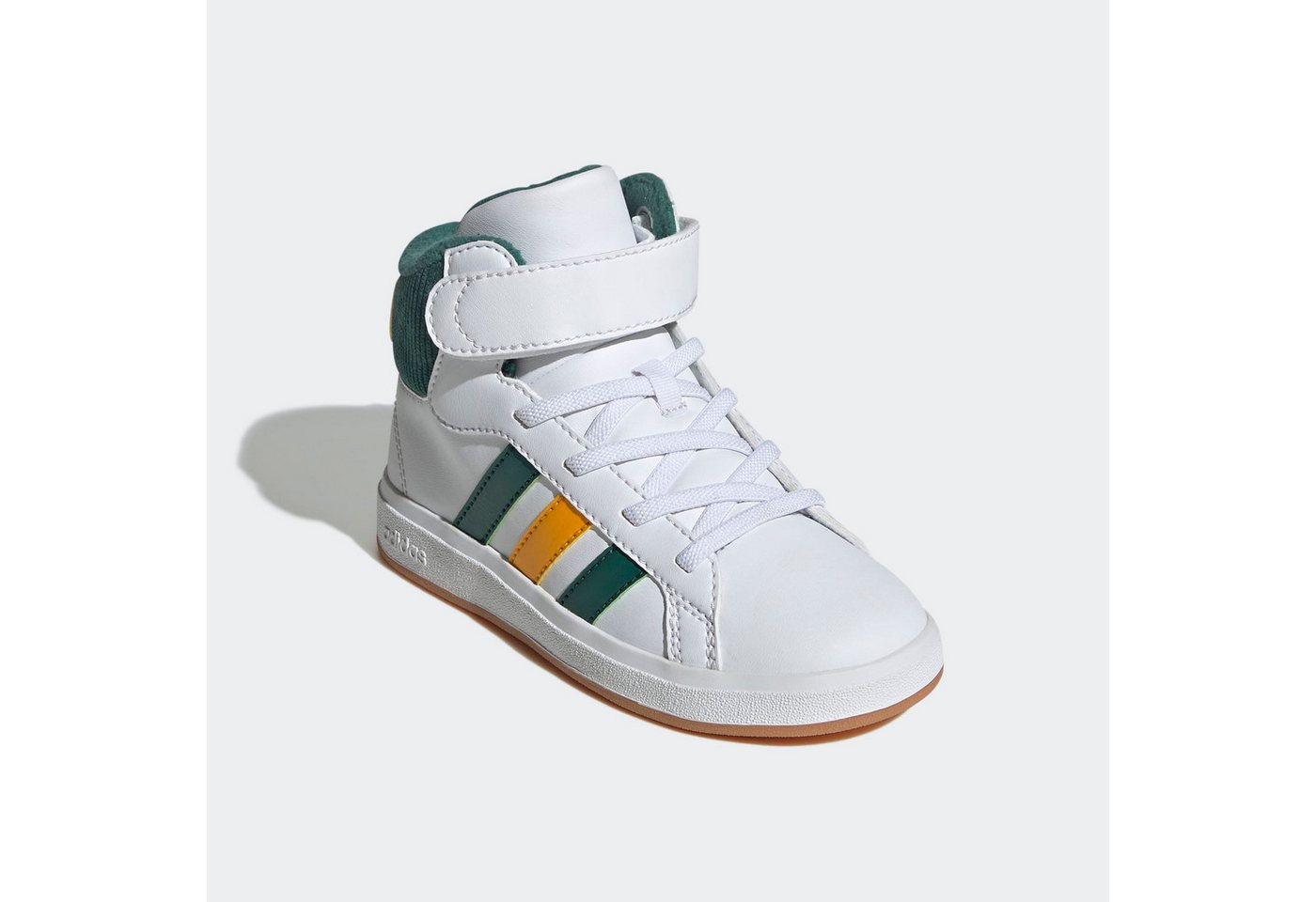 adidas Sportswear GRAND COURT MID K Sneaker für Kinder (grün/gold)