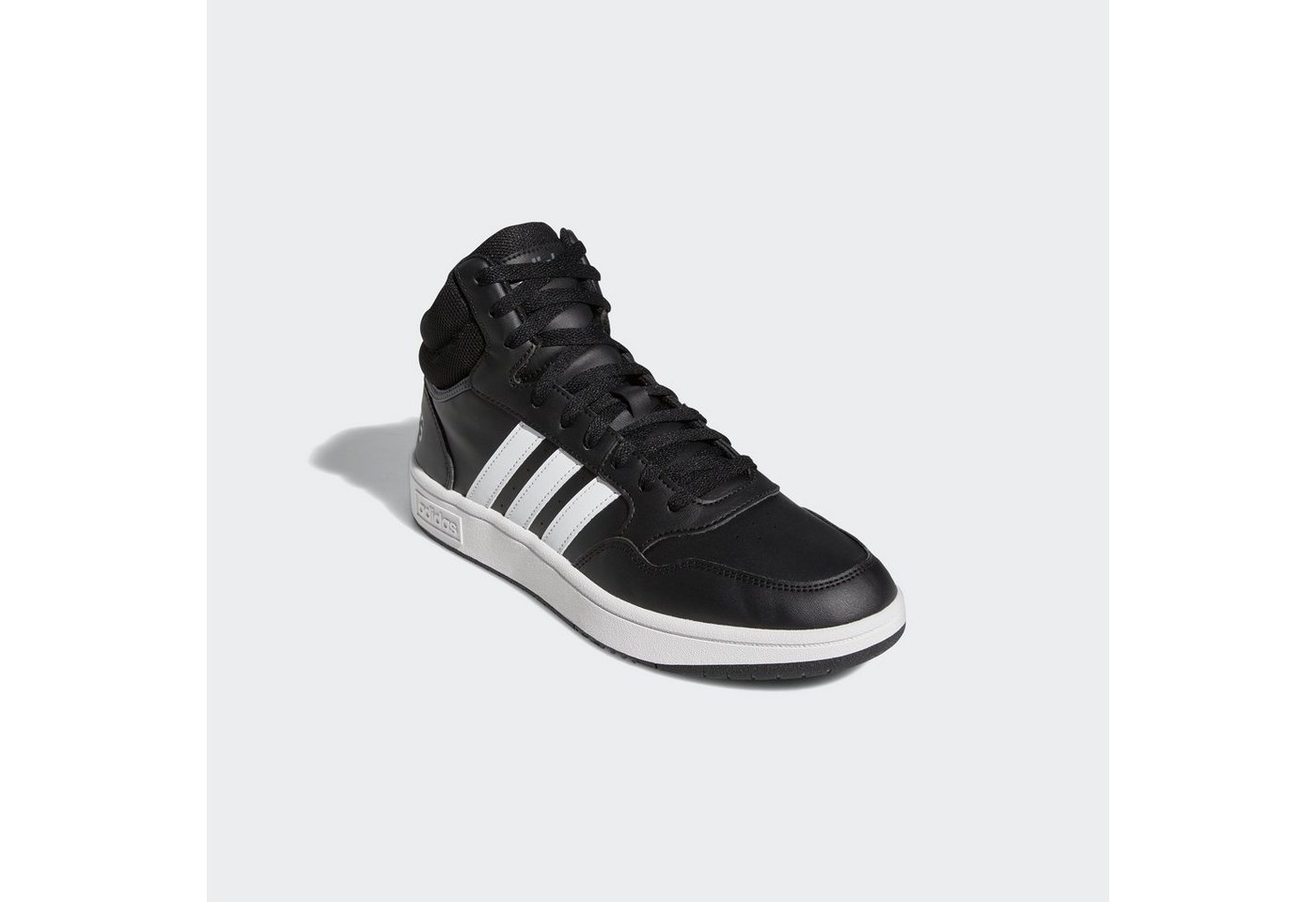 adidas Sportswear HOOPS 3.0 MID LIFESTYLE BASKETBALL CLASSIC VINTAGE Sneaker (schwarz/weiß/grau)