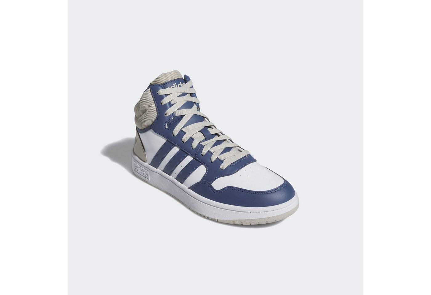 adidas Sportswear HOOPS 3.0 MID LIFESTYLE BASKETBALL CLASSIC VINTAGE Sneaker (weiß/blau/grau)