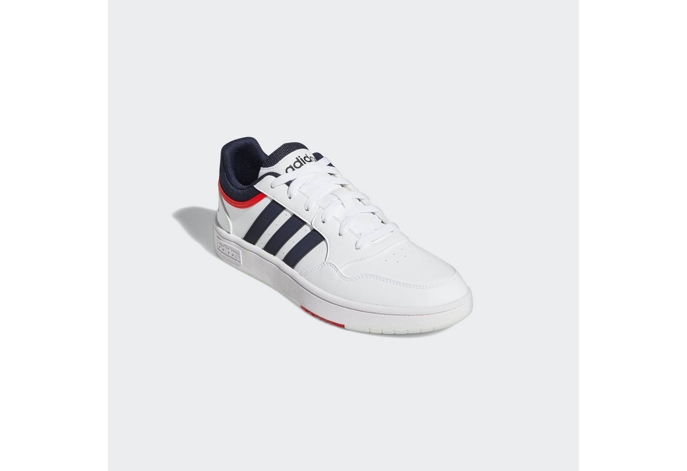 adidas Sportswear HOOPS 3.0 Sneaker (weiß/rot)