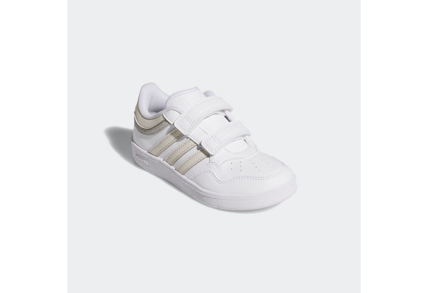 adidas Sportswear HOOPS 4.0 Klettschuh für Kinder (weiß/grau)