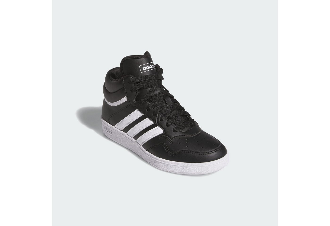 adidas Sportswear HOOPS 4.0 MID SCHUH Sneaker (1-tlg) (schwarz/weiß)