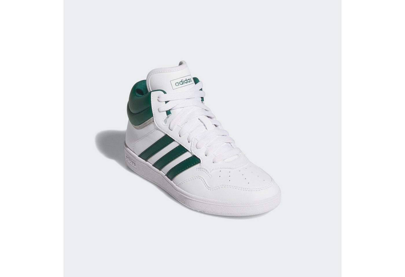 adidas Sportswear HOOPS 4.0 MID Sneaker für Kinder (weiß/grün/grau)