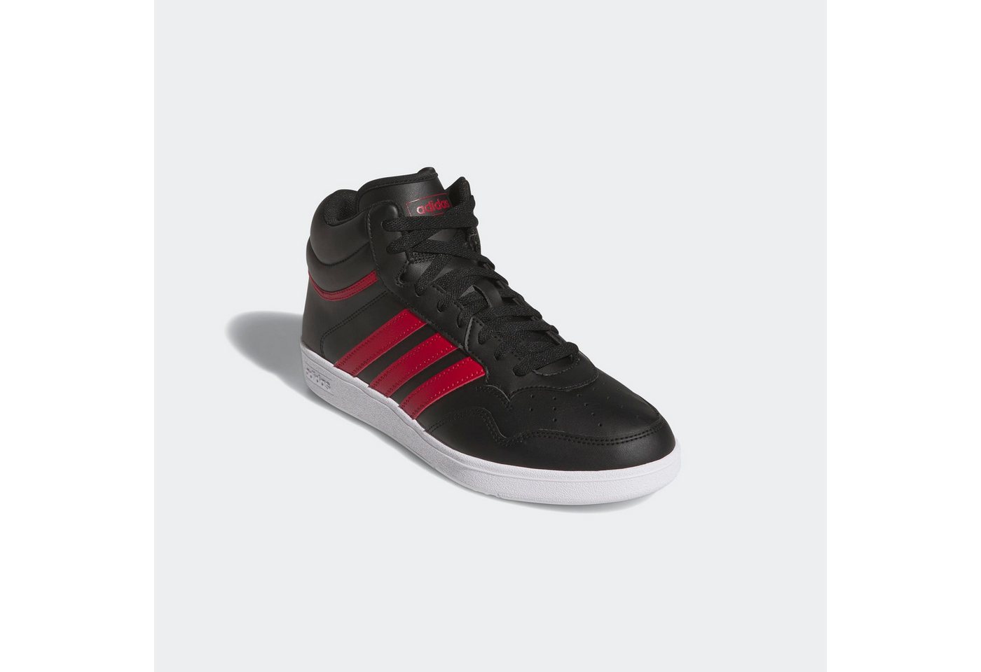 adidas Sportswear HOOPS 4.0 MID Sneaker (schwarz/rot/weiß)