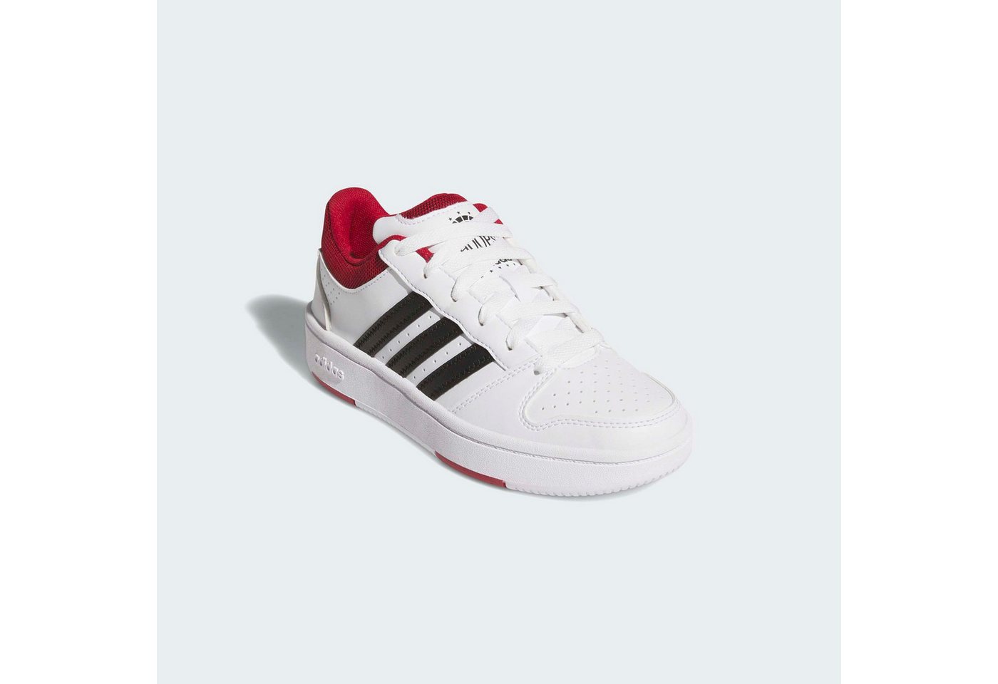 adidas Sportswear HOOPS CLASSIC J Sneaker für Kinder & Jugendliche (weiß/schwarz/rot)