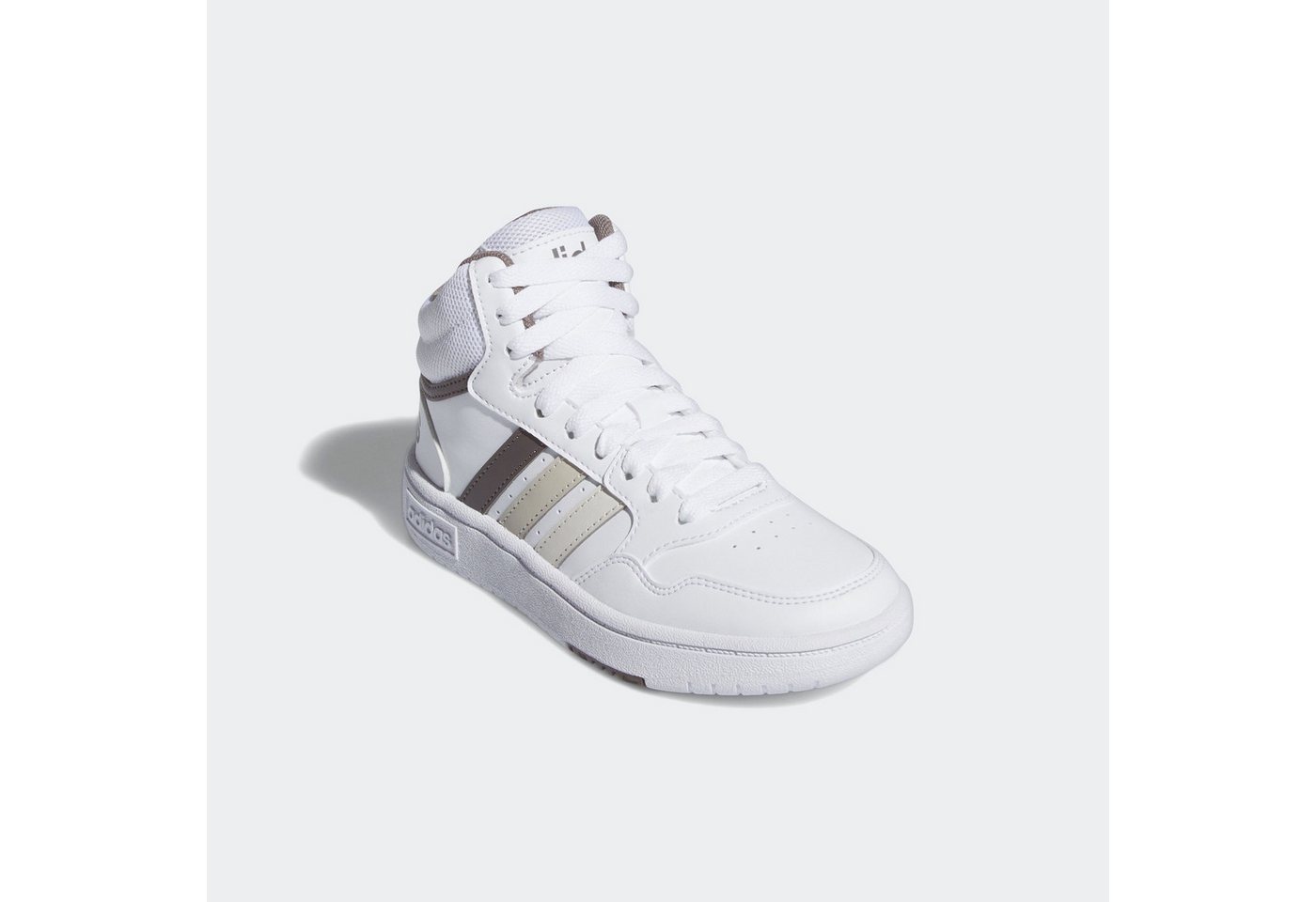 adidas Sportswear HOOPS MID 3.0 K Sneaker für Kinder und Jugendliche (weiß/grau)