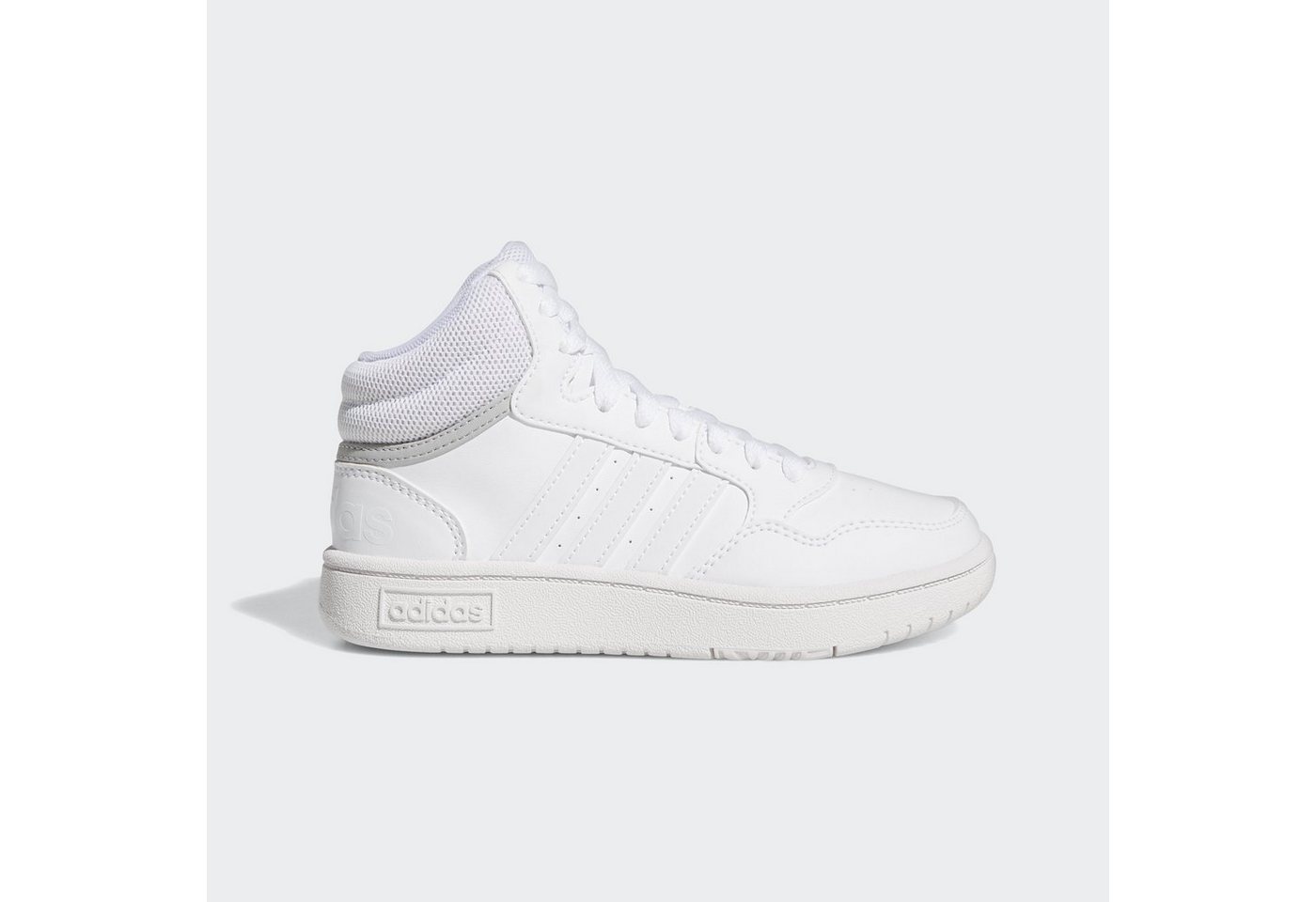adidas Sportswear HOOPS MID 3.0 K Sneaker für Kinder und Jugendliche (weiß/grau)