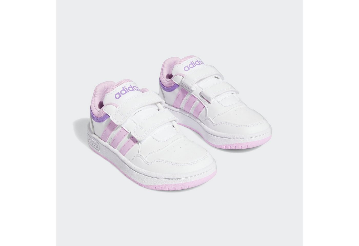 adidas Sportswear HOOPS Sneaker für Jugendliche (lila/weiß)