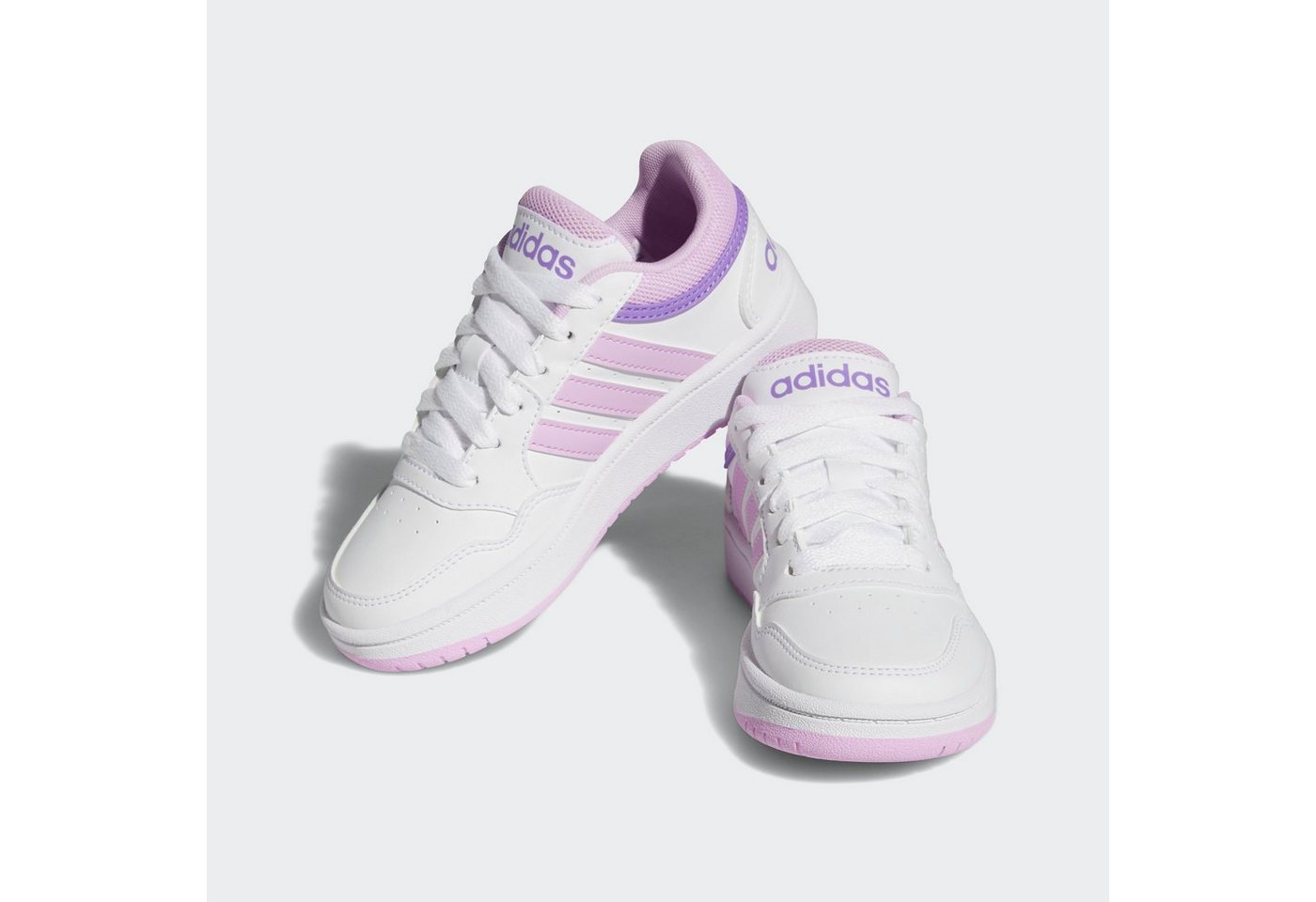 adidas Sportswear HOOPS Sneaker für Jugendliche (lila/weiß)