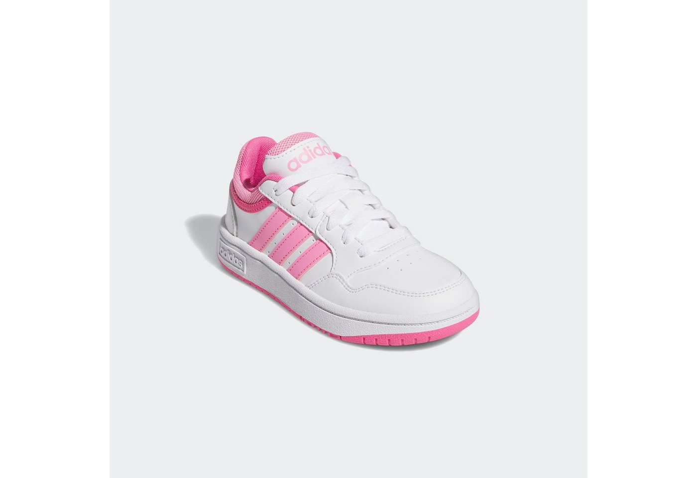adidas Sportswear HOOPS Sneaker für Jugendliche (weiß/rosa)