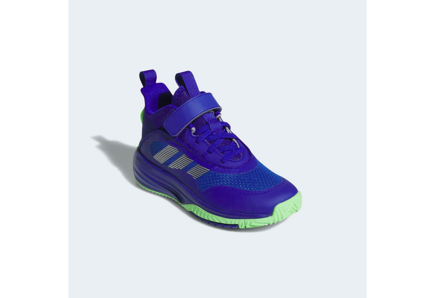 adidas Sportswear OWNTHEGAME 3.0 Basketballschuh für Kinder & Jugendliche (blau/silber)