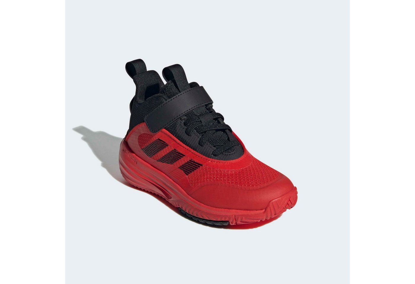 adidas Sportswear OWNTHEGAME 3.0 Basketballschuh für Kinder & Jugendliche (schwarz/rot)