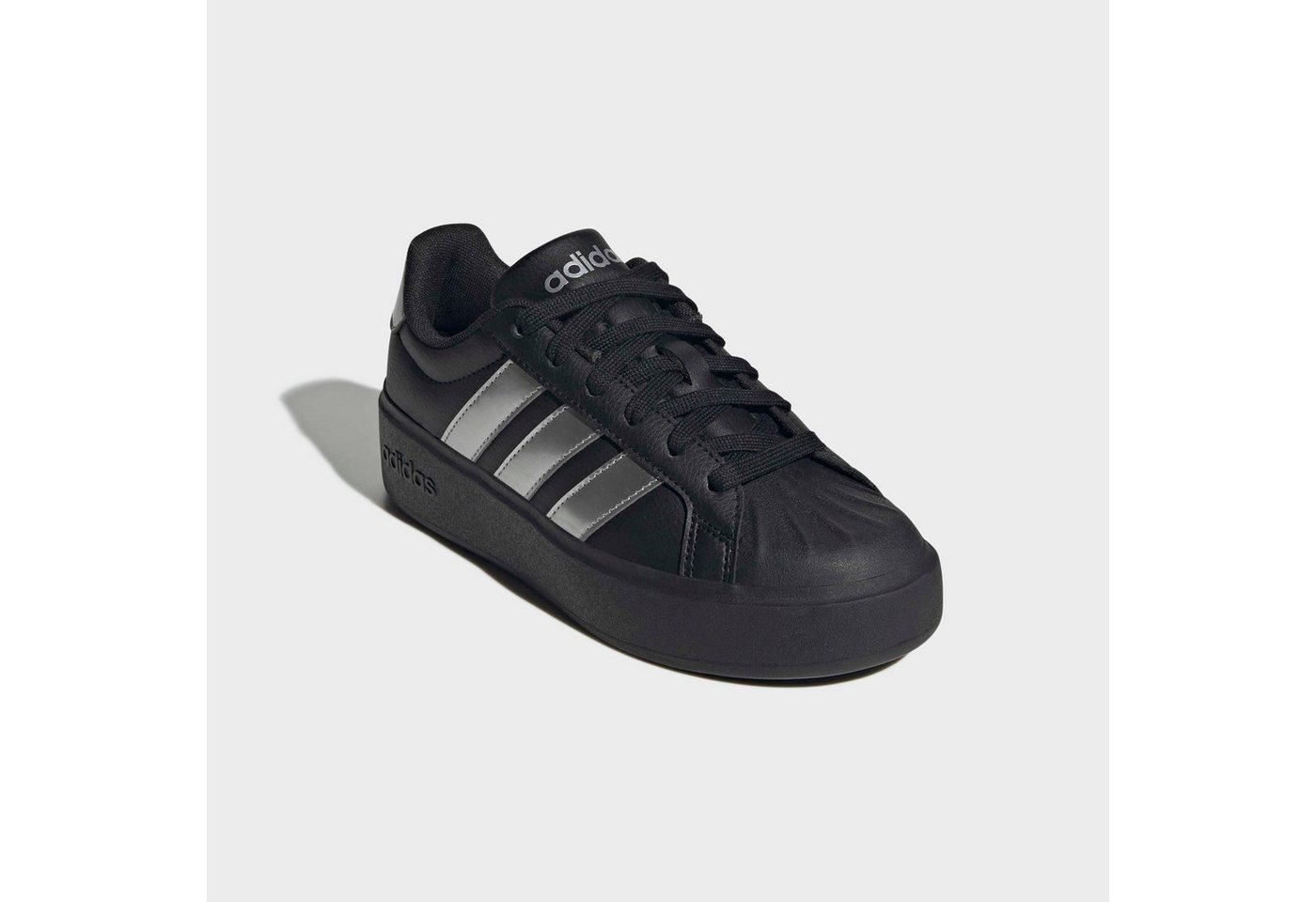 adidas Sportswear STREETTALK BOLD KIDS Plateausneaker für Kinder & Jugendliche (schwarz/silber)