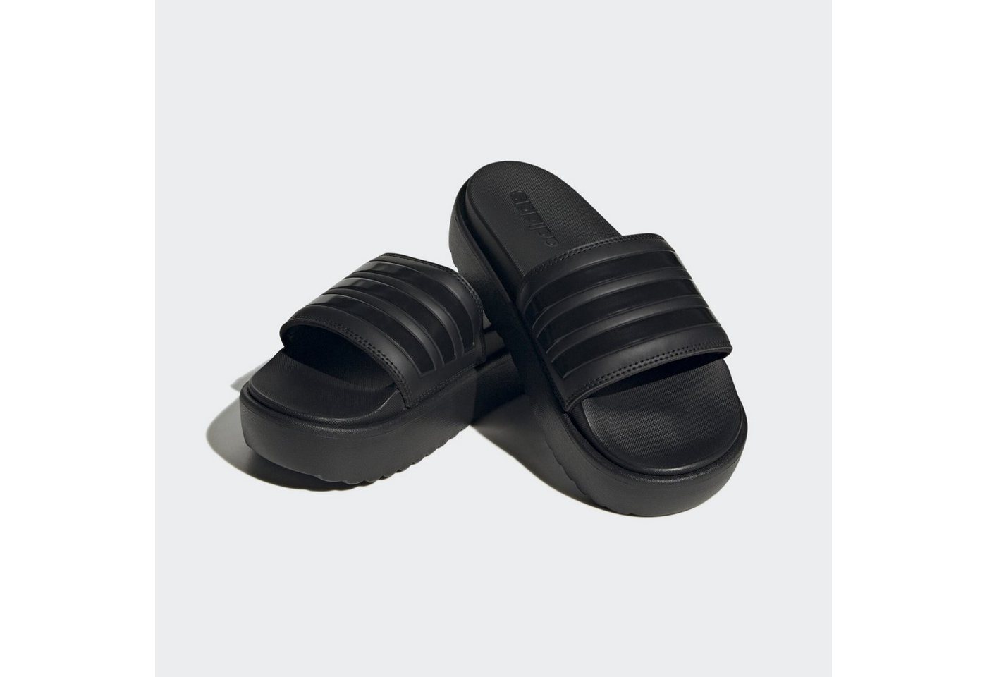 adidas Sportswear PLATFORM ADILETTE Badepantolette (1-tlg) (schwarz)