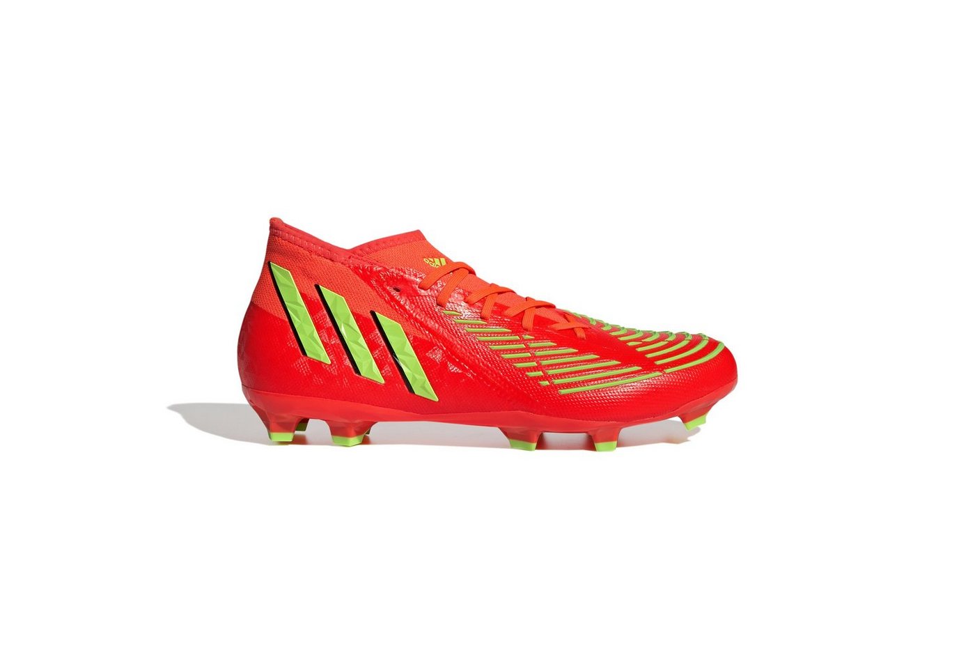 adidas Sportswear PREDATOR EDGE.2 FG,SOLRED/SGREEN/CB weiss-schwarz-pink Fußballschuh