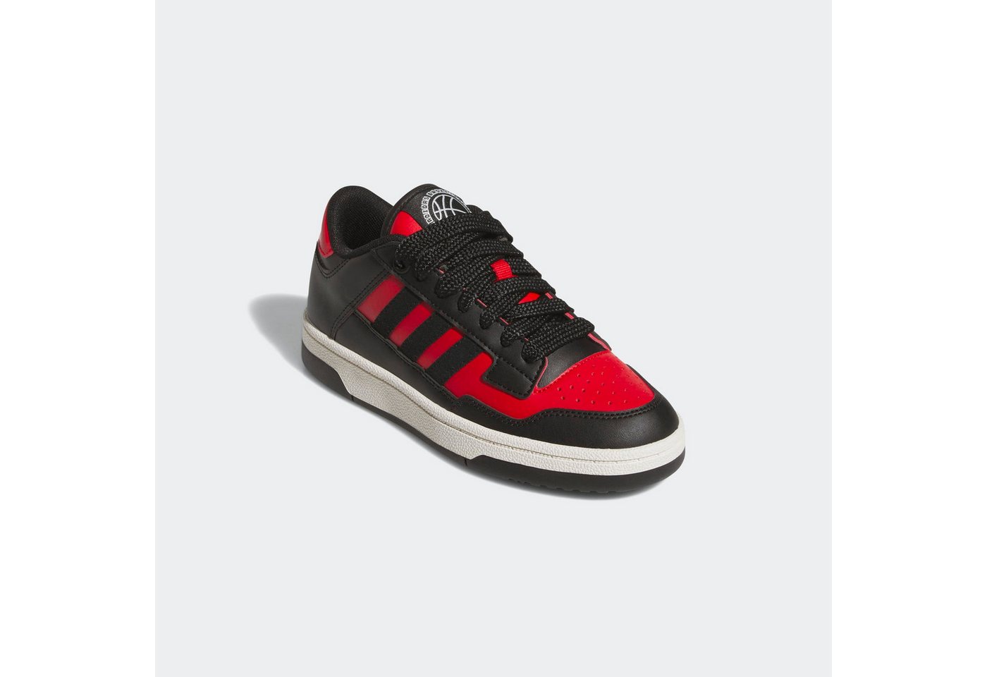 adidas Sportswear RAPID COURT LOW Sneaker für Kinder (schwarz/rot/weiß)